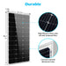 SunGold Power | 100 Watt Mono-crystalline Solar Panel