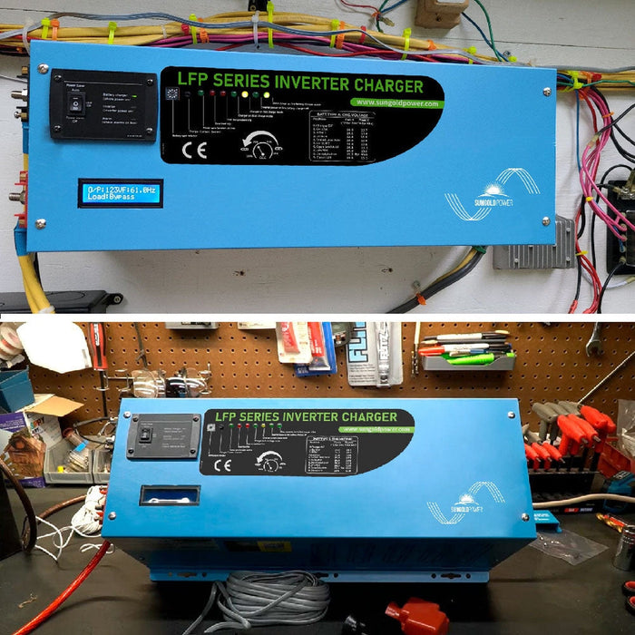 SunGold Power | 2000W DC 12V Pure Sine Wave Inverter With Charger