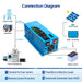 SunGold Power | 2000W DC 24V Pure Sine Wave Inverter With Charger