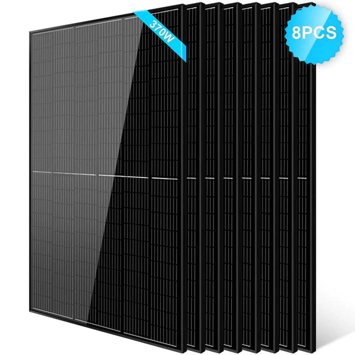 SunGold Power | 370W Mono-crystalline Black Solar Panels