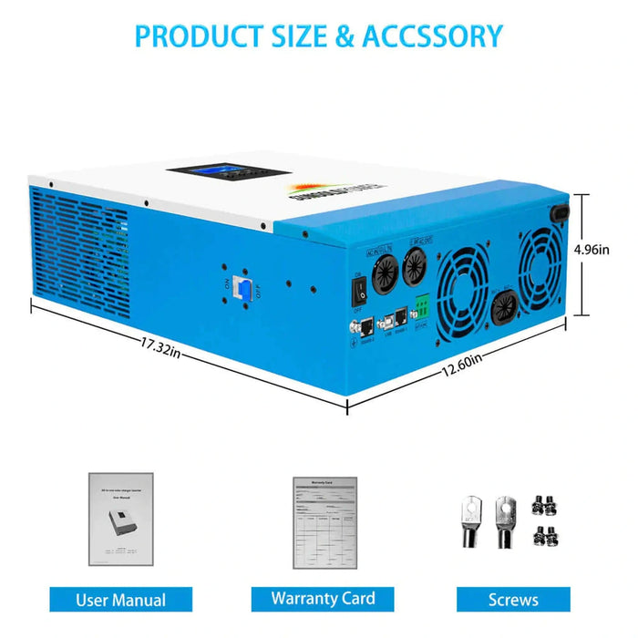 SunGold Power | 5000W 48V Solar Charger Inverter