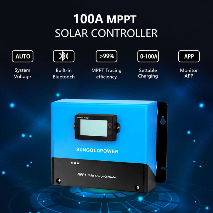 SunGold Power | Complete off Grid Solar Kit 12000W 48V 120V/240V output 10.24KWH Lithium Battery 5400 Watt Solar Panel