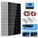 SunGold Power | Off Grid Solar Kit 3000W Inverter 12VDC 120V Output LifePO4 Battery 600 WATT Solar Back Up