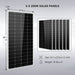 SunGold Power | Off Grid Solar Kit 4000W Inverter 12VDC 120V/240V LiFePO4 Battery 1200 Watt Solar Back Up